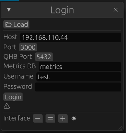 Login Window